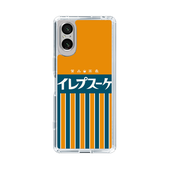 スリムプロテクションケース［ CASEPLAY Retro - Orange ］