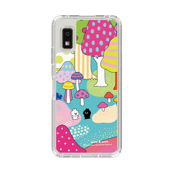 スリムプロテクションケース［ ウーとワー - 短編「ウーとワーの漂流記～そうなんです～」コラボ ］