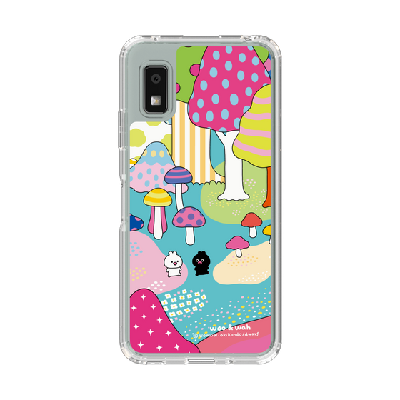 スリムプロテクションケース［ ウーとワー - 短編「ウーとワーの漂流記～そうなんです～」コラボ ］