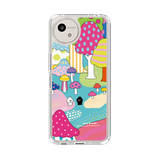 スリムプロテクションケース［ ウーとワー - 短編「ウーとワーの漂流記～そうなんです～」コラボ ］