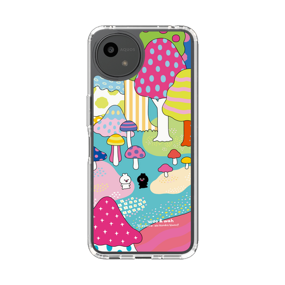 スリムプロテクションケース［ ウーとワー - 短編「ウーとワーの漂流記～そうなんです～」コラボ ］