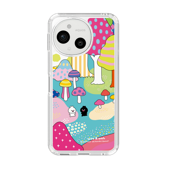 スリムプロテクションケース［ ウーとワー - 短編「ウーとワーの漂流記～そうなんです～」コラボ ］