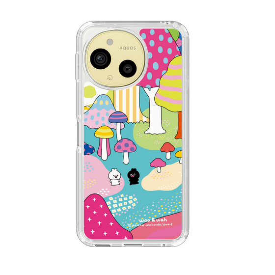 スリムプロテクションケース［ ウーとワー - 短編「ウーとワーの漂流記～そうなんです～」コラボ ］