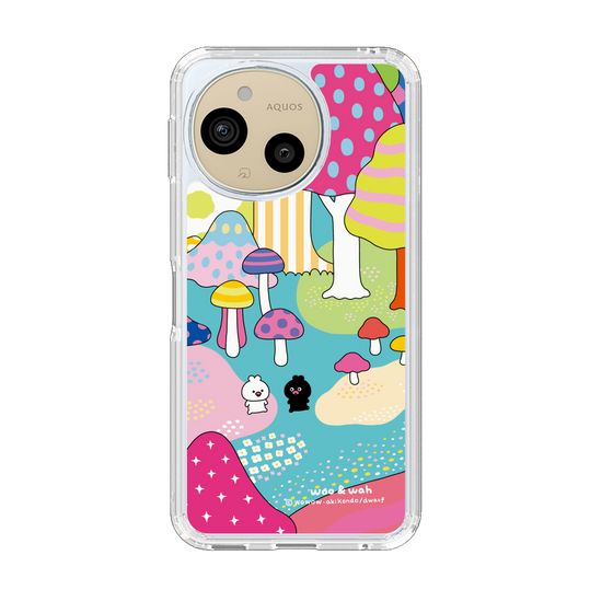 スリムプロテクションケース［ ウーとワー - 短編「ウーとワーの漂流記～そうなんです～」コラボ ］