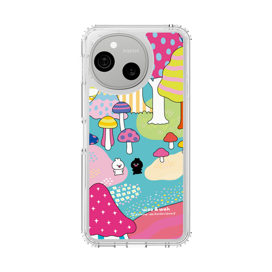 スリムプロテクションケース［ ウーとワー - 短編「ウーとワーの漂流記～そうなんです～」コラボ ］