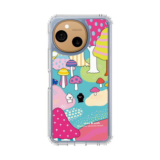 スリムプロテクションケース［ ウーとワー - 短編「ウーとワーの漂流記～そうなんです～」コラボ ］