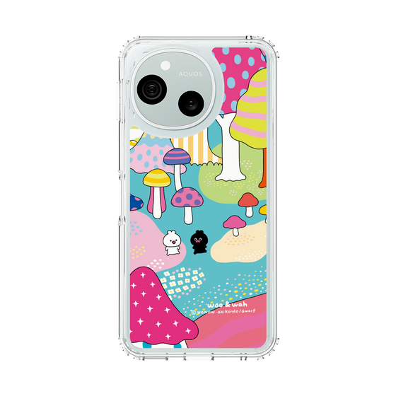 スリムプロテクションケース［ ウーとワー - 短編「ウーとワーの漂流記～そうなんです～」コラボ ］