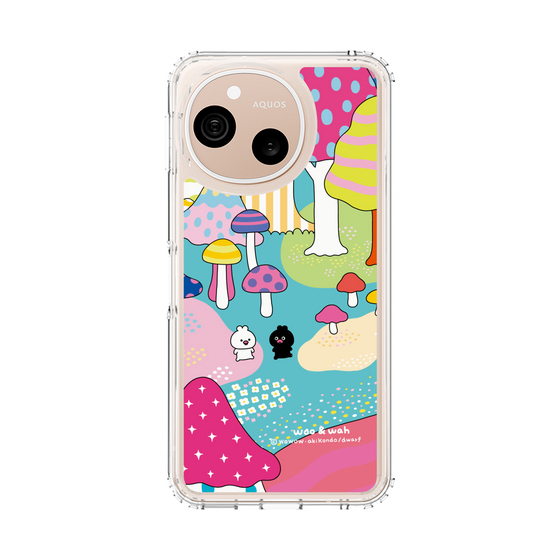 スリムプロテクションケース［ ウーとワー - 短編「ウーとワーの漂流記～そうなんです～」コラボ ］