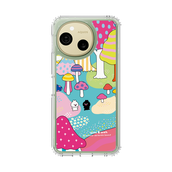 スリムプロテクションケース［ ウーとワー - 短編「ウーとワーの漂流記～そうなんです～」コラボ ］