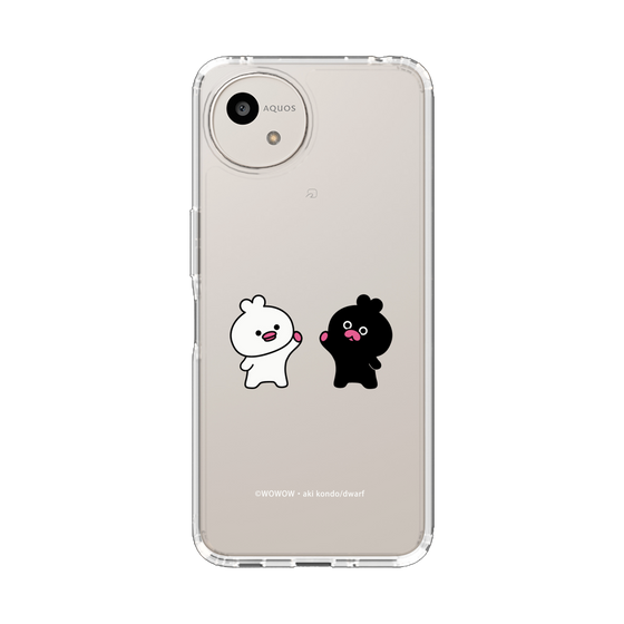 スリムプロテクションケース［ ウーとワー - ハイタッチ ］