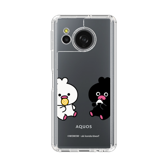 スリムプロテクションケース［ ウーとワー - あめとおにぎり ］