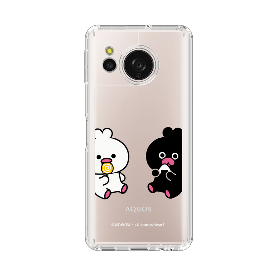 スリムプロテクションケース［ ウーとワー - あめとおにぎり ］