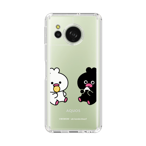 スリムプロテクションケース［ ウーとワー - あめとおにぎり ］