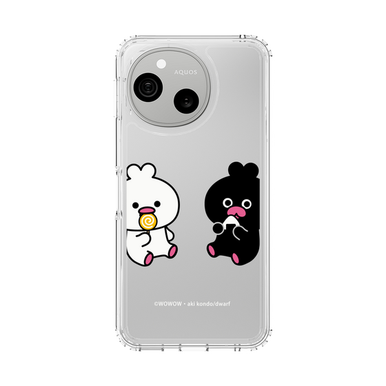 スリムプロテクションケース［ ウーとワー - あめとおにぎり ］