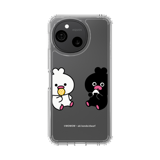 スリムプロテクションケース［ ウーとワー - あめとおにぎり ］