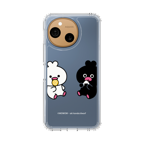 スリムプロテクションケース［ ウーとワー - あめとおにぎり ］