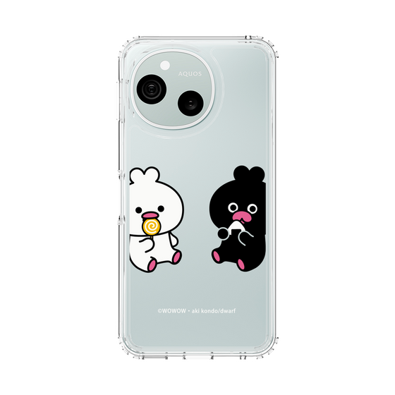 スリムプロテクションケース［ ウーとワー - あめとおにぎり ］