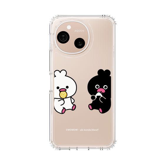 スリムプロテクションケース［ ウーとワー - あめとおにぎり ］