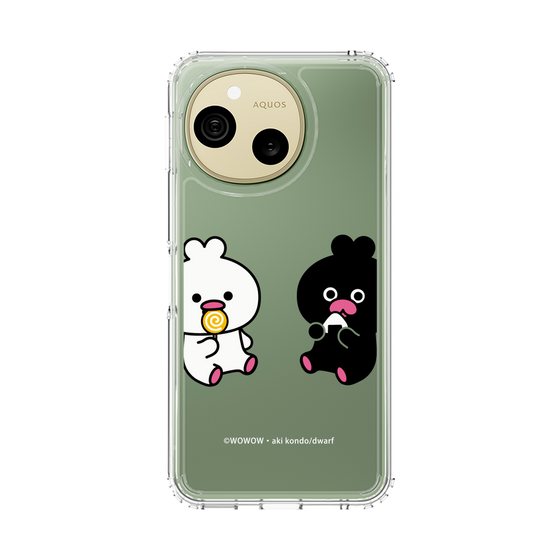 スリムプロテクションケース［ ウーとワー - あめとおにぎり ］