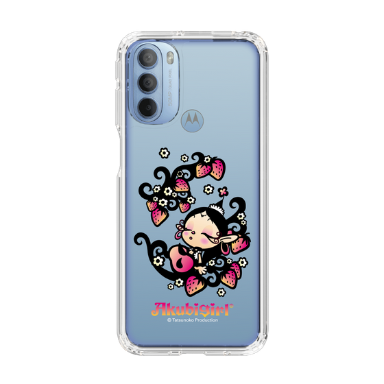 スリムプロテクションケース［ アクビガール - ストロベリー ］