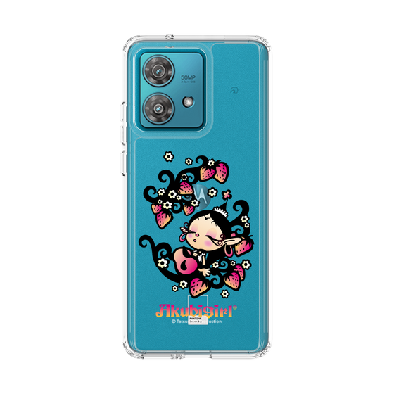 スリムプロテクションケース［ アクビガール - ストロベリー ］