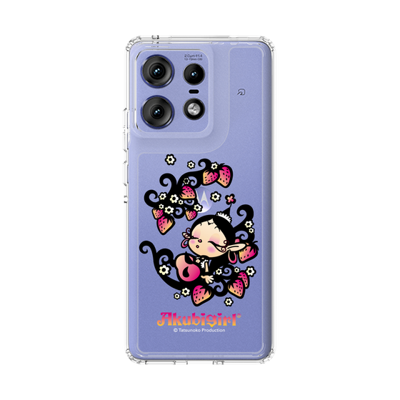 スリムプロテクションケース［ アクビガール - ストロベリー ］