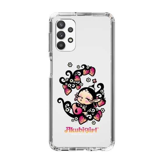 スリムプロテクションケース［ アクビガール - ストロベリー ］