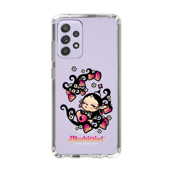 スリムプロテクションケース［ アクビガール - ストロベリー ］
