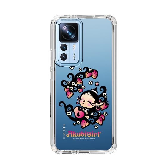 スリムプロテクションケース［ アクビガール - ストロベリー ］