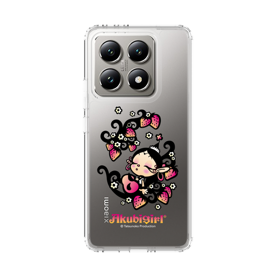 スリムプロテクションケース［ アクビガール - ストロベリー ］