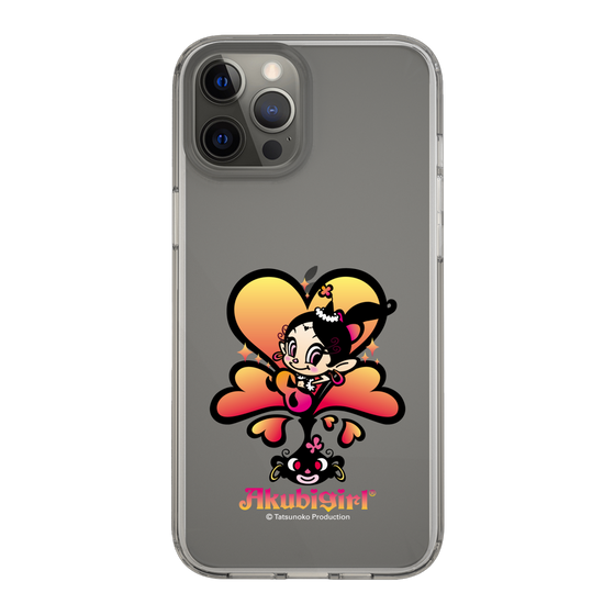 スリムプロテクションケース［ アクビガール - ハート ］