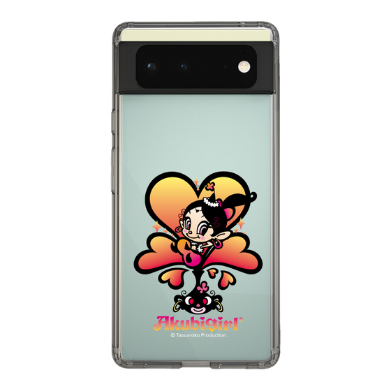 スリムプロテクションケース［ アクビガール - ハート ］