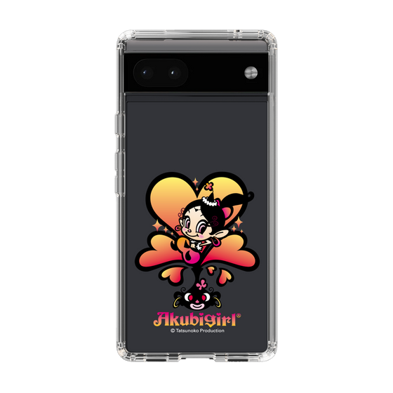 スリムプロテクションケース［ アクビガール - ハート ］