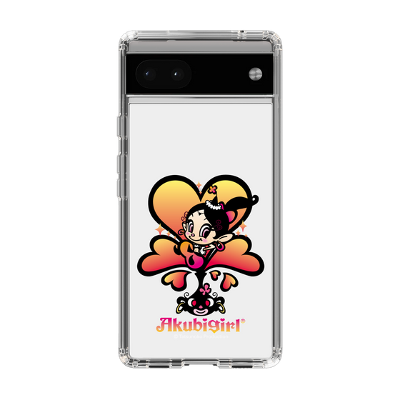 スリムプロテクションケース［ アクビガール - ハート ］