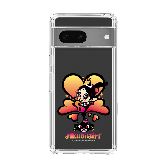 スリムプロテクションケース［ アクビガール - ハート ］