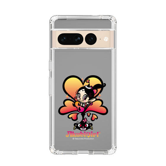 スリムプロテクションケース［ アクビガール - ハート ］