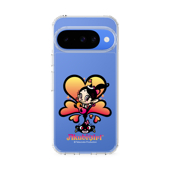 スリムプロテクションケース［ アクビガール - ハート ］