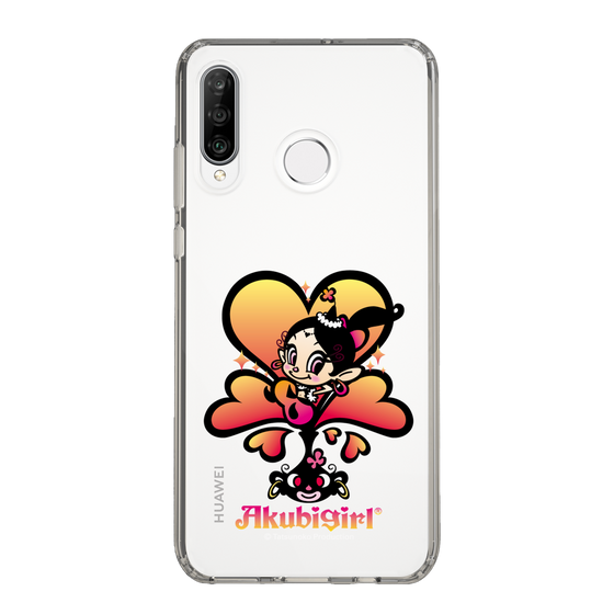 スリムプロテクションケース［ アクビガール - ハート ］