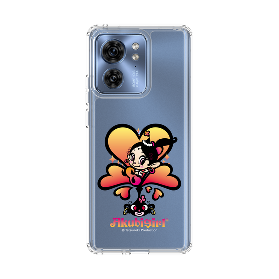 スリムプロテクションケース［ アクビガール - ハート ］
