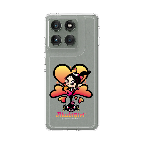 スリムプロテクションケース［ アクビガール - ハート ］