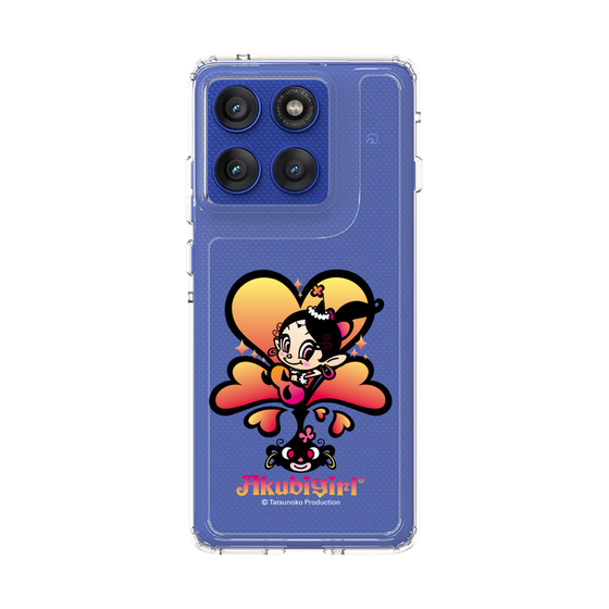 スリムプロテクションケース［ アクビガール - ハート ］