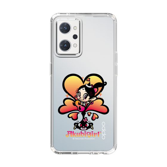 スリムプロテクションケース［ アクビガール - ハート ］