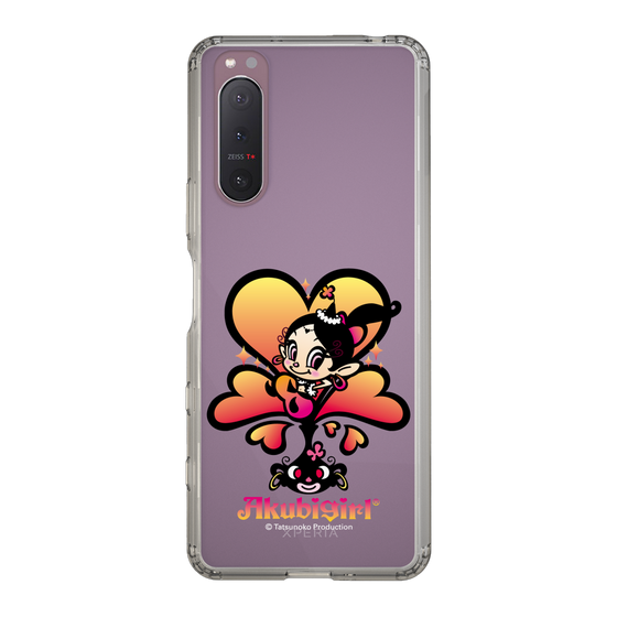 スリムプロテクションケース［ アクビガール - ハート ］