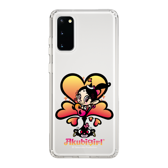 スリムプロテクションケース［ アクビガール - ハート ］
