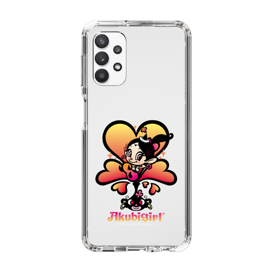 スリムプロテクションケース［ アクビガール - ハート ］