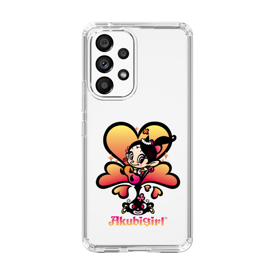 スリムプロテクションケース［ アクビガール - ハート ］