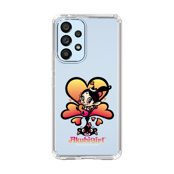 スリムプロテクションケース［ アクビガール - ハート ］