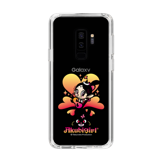スリムプロテクションケース［ アクビガール - ハート ］