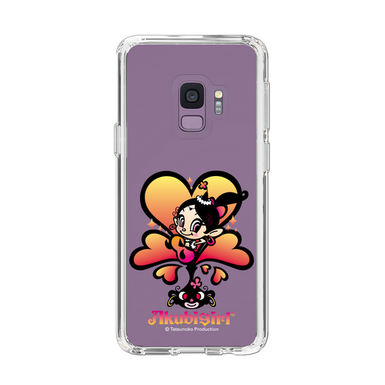 スリムプロテクションケース［ アクビガール - ハート ］