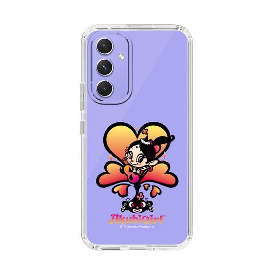 スリムプロテクションケース［ アクビガール - ハート ］